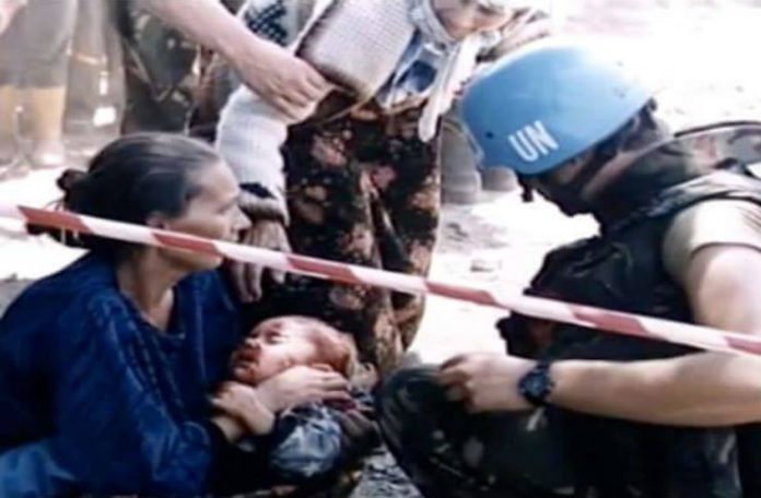 srebrenica zena djevojcica