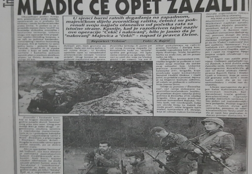 (FOTO) Polomio zube na “istočnom bedemu Bosne”: Kako je zlikovac Ratko Mladić bježao iz Teočaka! 3 teocak akcije 4 1024x892