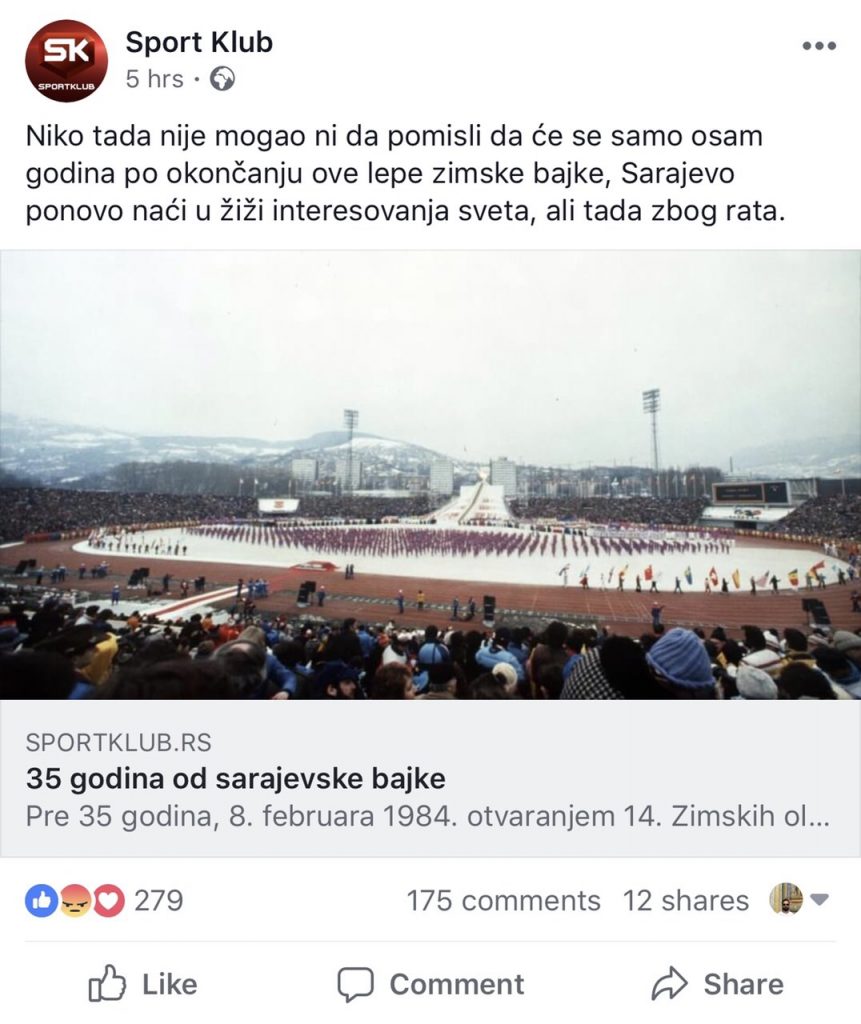 Nakon Pinka, novi ispad: Sportklub.rs objavio kako su stanovnici Sarajeva započeli rat 1 image22222