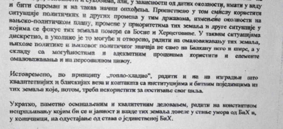 Drugi memorandum SANU-a: Upute za udar na BiH 3 pokit 79525d41efbf16d3363c138f713d2417