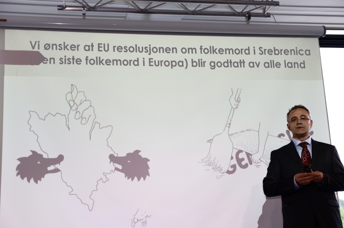 680 Norveska Dan genocida u Sreebrenice 6juni2019a