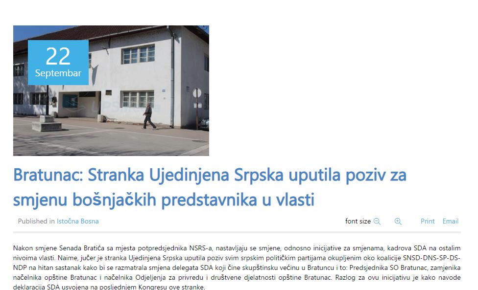 OTKRIVAMO: Ovo je razlog zašto su odbornici SDA glasali za gradnju spomenika borcima tzv. VRS-a 1 istocna bosna post