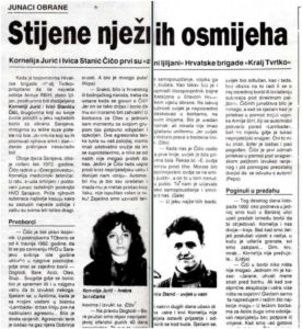 Sjećanje na Korneliju Jurić, Zlatnog ljiljana: “U trenucima predaha sjela bi u kut i čitala, kao da nismo na ratištu” 2 a4bf284504e3d0e4ff7d355e8f1ca25e 276x300 1