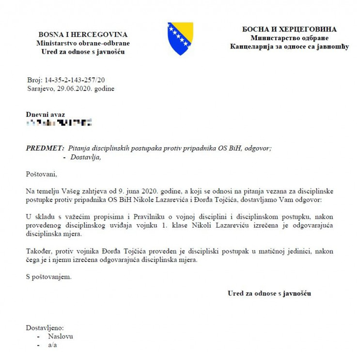 Vojnici samo opomenuti zbog veličanja ratnog zločinca Ratka Mladića 1 w873 5