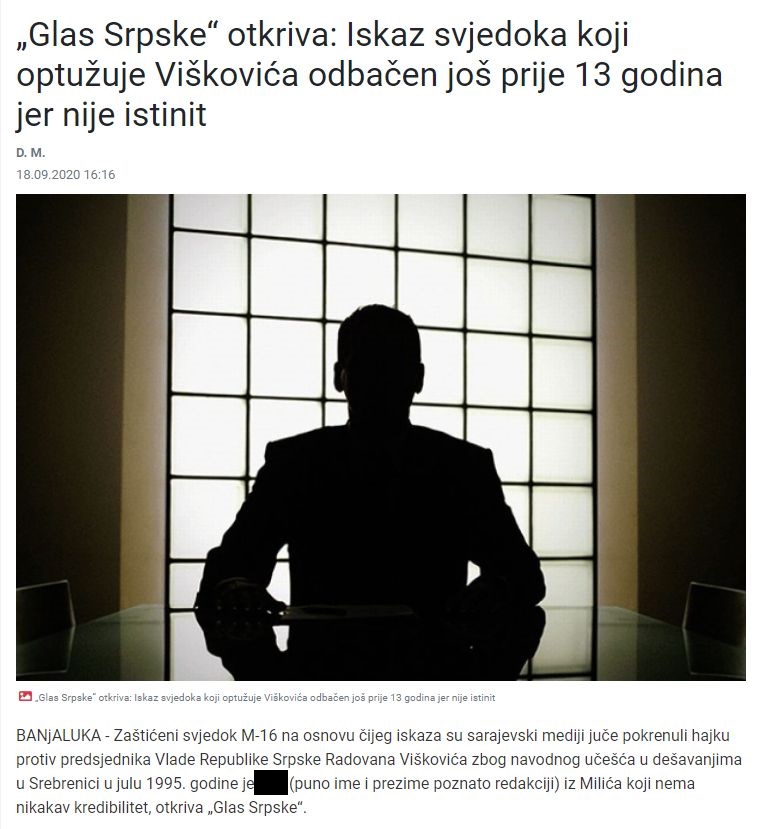 Milorad Kojić prijeti svjedocima, mediji u RS-u otkrivaju identitet osobe koja je optužila Viškovića 1 4aeaae85bdd3b08faf62f1a8f8bfc1f3