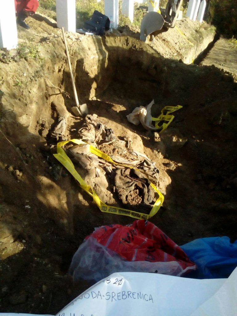 Otkrivena masovna grobnica na području Srebrenice 1 Ekshumacija Kragljivode 12.1.2020