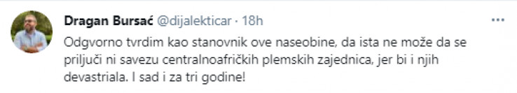 Bursać odgovorio Dodiku: RS bi devastirala i savez centralnoafričkih plemskih zajednica, i sad i za tri godine 1 4434