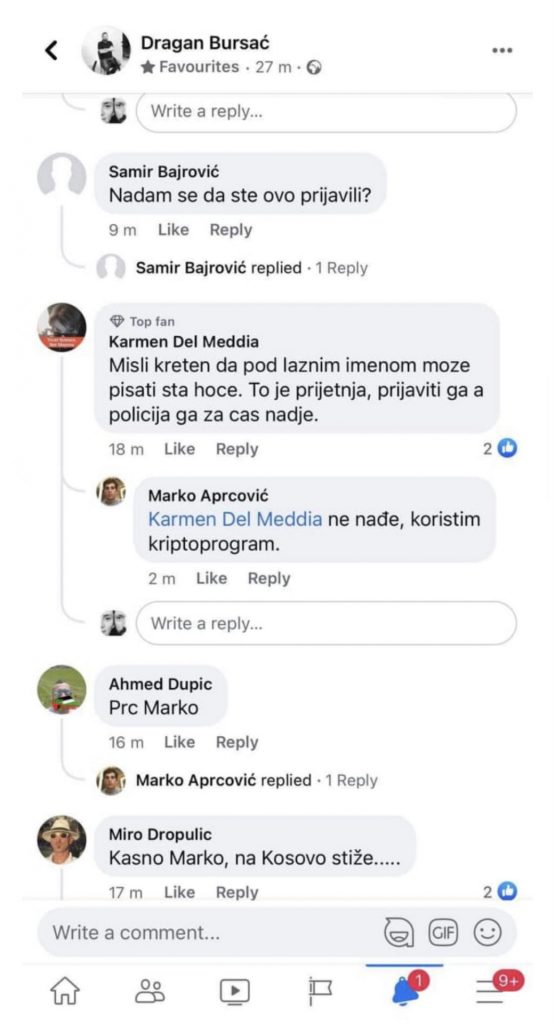 SKANDALOZNO: Jezive prijetnje Draganu Bursaću, pogledajte ko mu prijeti METKOM U GLAVU... 3 A0063B94 FAAA 4AD8 80DA 6B174786D8A0