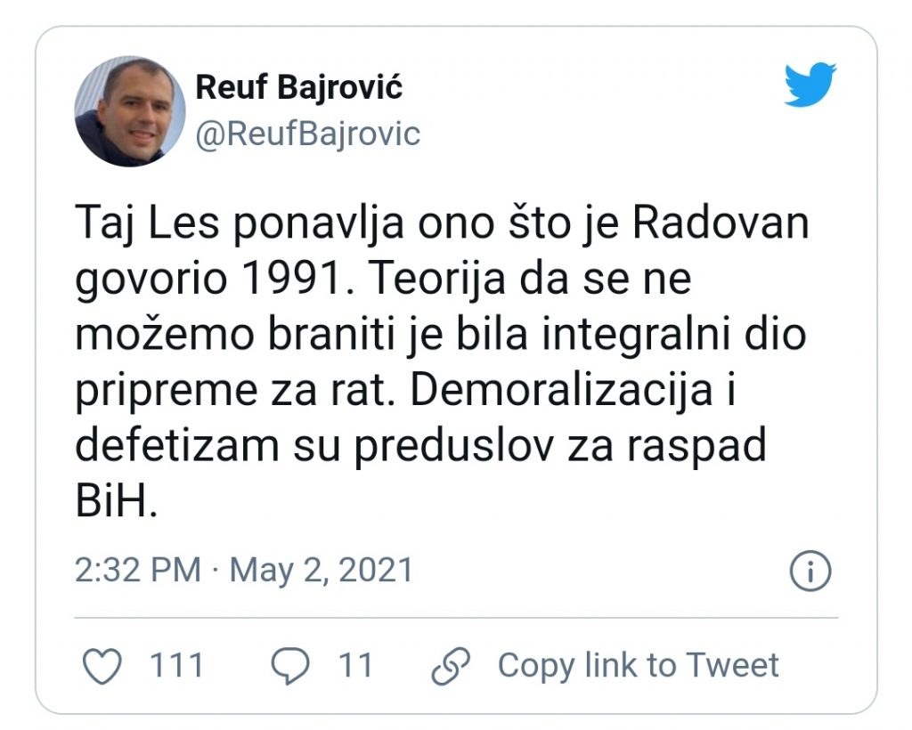 Oštra reakcija Suljagića / Zašto nam Senad Hadžifejzović servira krmetinu u ramazanu? 3 IMG 20210503 094127