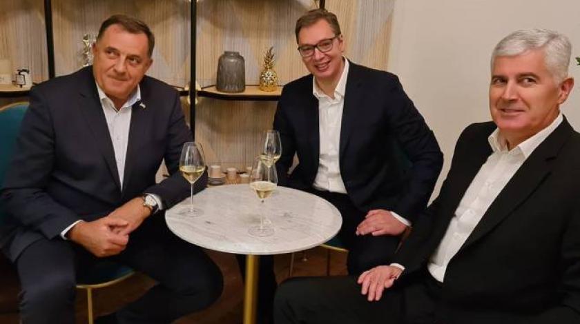 PROFESOR MILIVOJ BEŠLIN OTKRIVA: Šta se krije iza skandala u Beogradu, zašto je Vučić opasniji od Miloševića, zbog čega Dodik hrabro najavljuje razdruživanje i koalira s Čovićem... 4 covic dodik vucic foto instagram