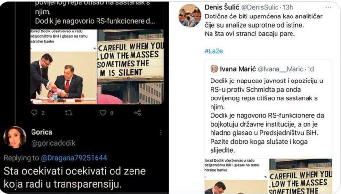 "NJEGOV POLITIČKI KRAJ JE BLIZU...": Panične reakcije sa svih strana, Gorica Dodik napala Ivanu Marić... 1 gor