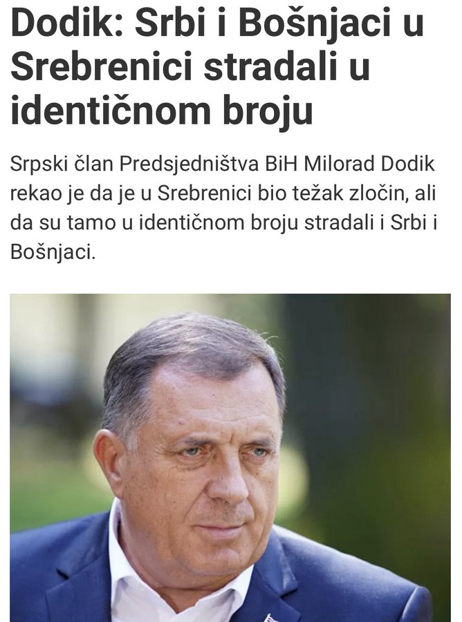 "ZAR BAŠ SVAKI DAN MORAŠ BITI NEČOVJEK, MILORADE...": Dragan Bursać u šoku, nakon sramotnih Dodikovih tvrdnji... 1 FES00gcWQAEs6ia