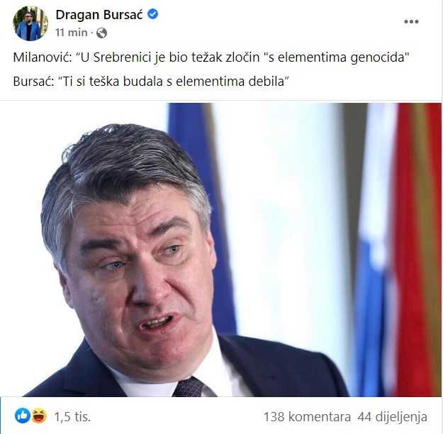 bursac objava fb