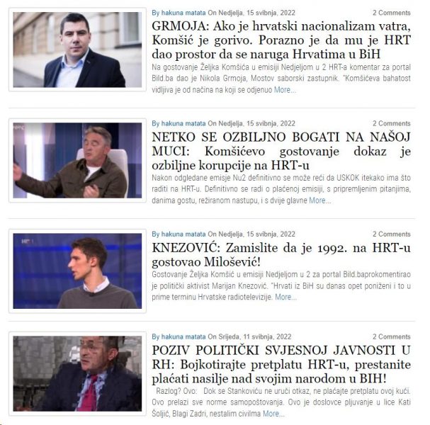 BIJES I OČAJ U HERCEGOVINI ZBOG KOMŠIĆEVOG GOSTOVANJA NA HRT-u: "Plenkovićev HDZ je izdao bh. Hrvate, nema nikavu namjeru uraditi išta što bi..." 1 viber image 2022 05 16 01 04 06 127