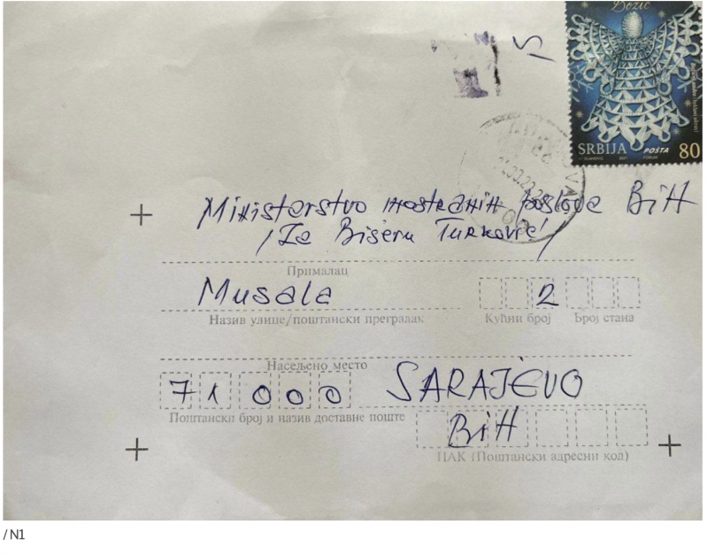ŠTA SE DEŠAVA? Turković dobila pismo u kojem se, njoj i Schmidtu, prijeti "moćnom Rusijom" / U njemu su sadržane psovke i vrijeđanje 1 Screenshot 2022 08 17 at 15.24.52