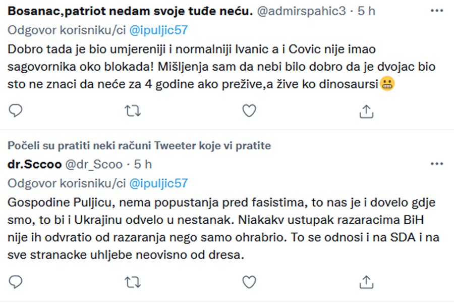 DRUŠTVENE MREŽE GORE: Ivica Puljić upitao kako je BiH preživjela nakon 2014. godine, uslijedila je burna rasprava… 1 8A87FA4B 09C3 4D0B 9A2C D37679434B43