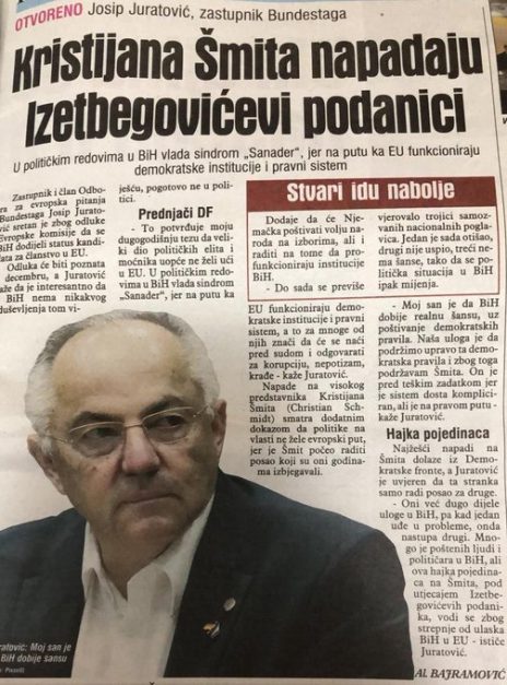 „AKO SMO MI IZETBEGOVIĆEVI, ONDA JE ON PODANIK ANTE PAVELIĆA…“: Gore društvene mreže, Emir Suljagić odgovorio Josipu Juratoviću, oglasio se i Dženan Đonlagić... 1 FfGFu9qWAAI4NP4