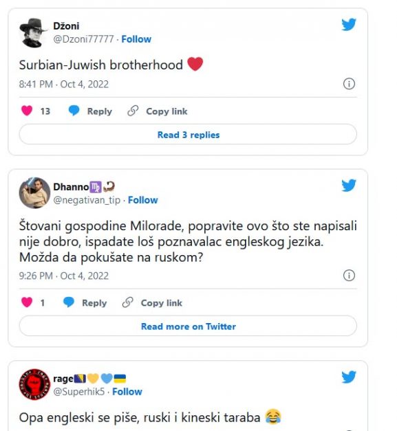 ODMAH JE OBRISAO, ALI BILO JE KASNO: Dodikovoj objavi čestitke na društvenim mrežama smije se cijela regija... 1 ddk i
