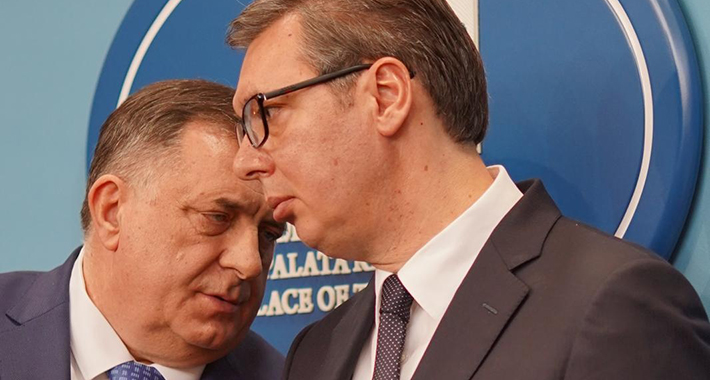 Dodik nakon sastanka s Vučićem: „Pozivam sve na mir, ne želimo sukobe“ Dodik nakon sastanka s Vučićem: „Pozivam sve na mir, ne želimo sukobe“