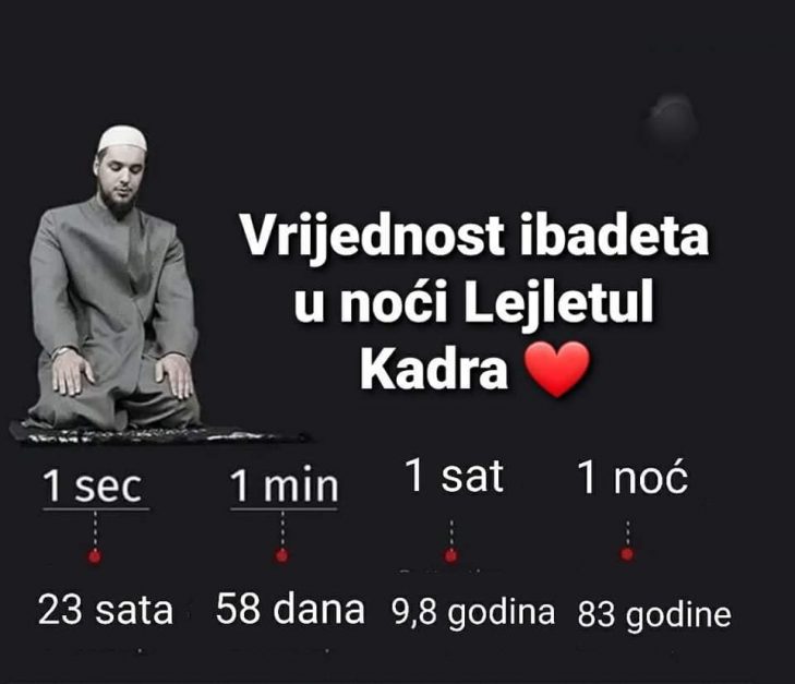 EFENDIJA VELIĆ SLIKOVITO POKAZAO KOLIKO VRIJEDI VEČERAŠNJA NOĆ: JEDNA SEKUNDA KAO 23 SATA! 1 336896782 933739754490425 3912524586606756032 n
