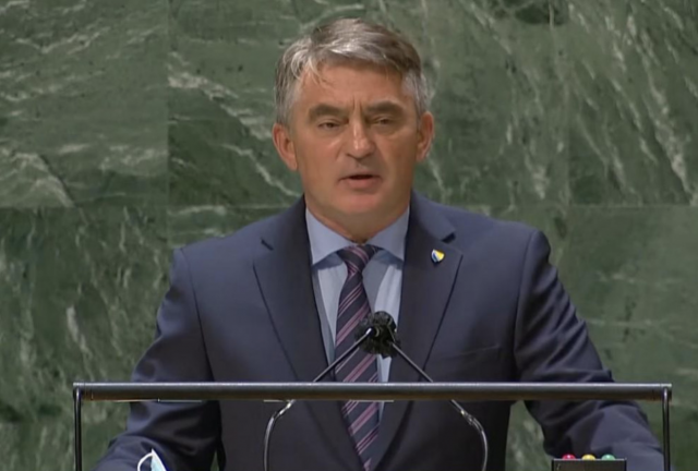 Komšić se danas obraća u New Yorku: