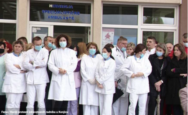 Doktori Doma zdravlja Konjic dali kolektivni otkaz Doktori Doma zdravlja Konjic dali kolektivni otkaz