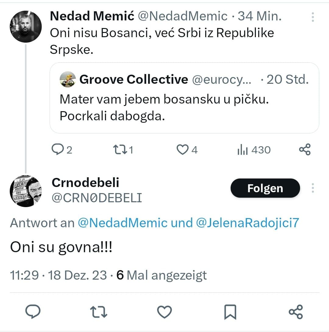 Srbin iz Srbije poslao poruku: RS treba ukinuti, stoka krezuba nam određuje sudbinu Beograda… 4 hjkhj