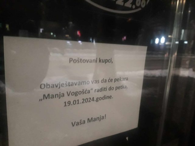 Nakon objava na društvenim mrežama: Zatvorena pekara ‘Manja’ u Vogošći 1 IMG 7282