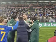 Detalj koji nismo vidjeli u prenosu: Donnarumma poslije meča krenuo na Dedića Detalj koji nismo vidjeli u prenosu: Donnarumma poslije meča krenuo na Dedića