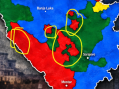 ŠIRI SE NOVA KARTA PODJELE BOSNE I HERCEGOVINE: Prijedlozi za preustroj države u jeku separatističkih najava Milorada Dodika…