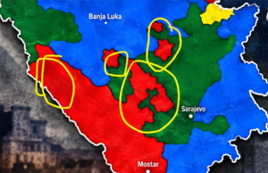 ŠIRI SE NOVA KARTA PODJELE BOSNE I HERCEGOVINE: Prijedlozi za preustroj države u jeku separatističkih najava Milorada Dodika…